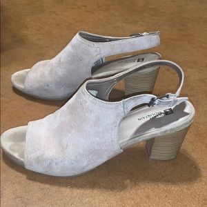 White Mountain booties/sandals, open toe, size 10 | offer in description